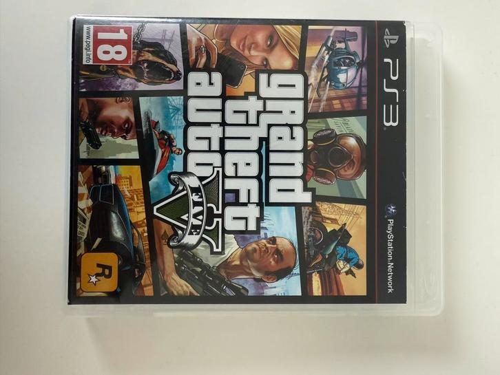 Grand Theft Auto V - PS3, Spelcomputers en Games, Games | Sony PlayStation 3, Gebruikt, Avontuur en Actie, 1 speler, Vanaf 18 jaar