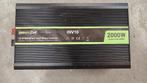 Greencell Inverter Omvormer 12V 2000W naar 230V, Ophalen of Verzenden, Zo goed als nieuw