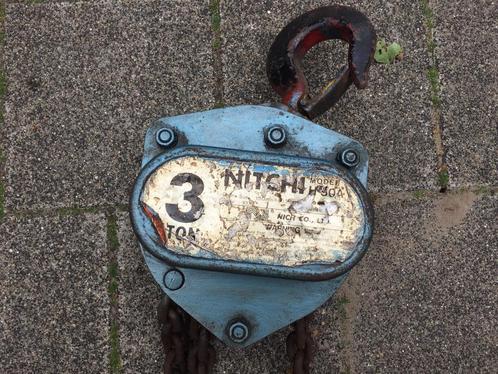 Kettingtakel s: 3 ton  3000 kg+ 5 T takel lier winch loopkat, Doe-het-zelf en Verbouw, Lieren en Takels, Gebruikt, Handmatig, Ophalen