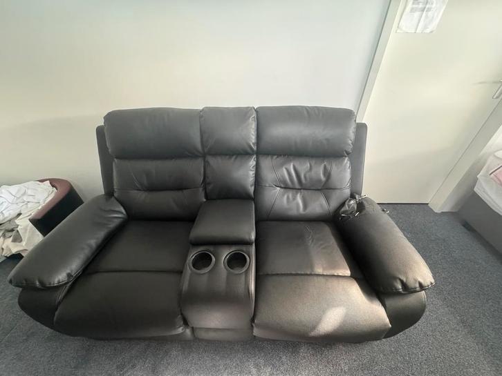 Luxe elektrische bioscoopbank, Huis en Inrichting, Banken | Sofa's en Chaises Longues, Gebruikt, Tweepersoons, 150 tot 200 cm