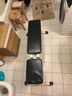 Fitness bankje inclusief barbell, dumbells en gewichten, Ophalen, Zo goed als nieuw, Benen, Fitnessbank