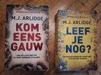 MJ Arlidge - boeken 13 en 14, Boeken, Ophalen, Zo goed als nieuw, M.J. Arlidge, Nederland