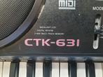 Casio CTK-631 Keyboard, Ophalen, Casio, Aanslaggevoelig, 61 toetsen