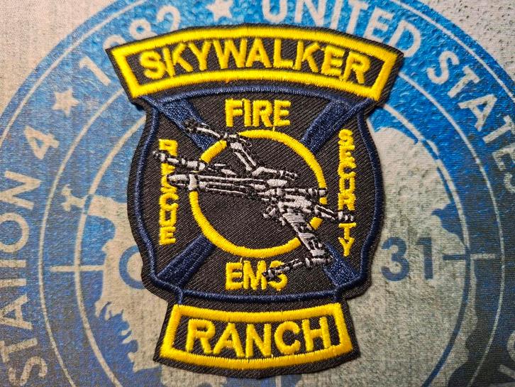 Star Wars - Skywalker Ranch patch, opnaaiembleem, Verzamelen, Star Wars, Nieuw, Gebruiksvoorwerp, Ophalen of Verzenden