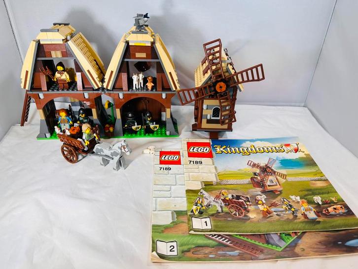 Lego 7189  Mill Village Raid, Kinderen en Baby's, Speelgoed | Duplo en Lego, Zo goed als nieuw, Lego, Complete set, Ophalen of Verzenden