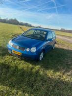 Volkswagen Polo 1.4 55KW 2004 Blauw, Auto's, Voorwielaandrijving, Stof, Zwart, 4 cilinders