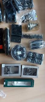 Zwarte en zilveren kerstboom versiering., Ophalen, Nieuw