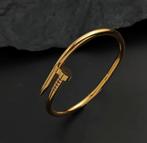 Juste un Clou Stijl Armband - Luxe & Stijlvol, Verzenden, Nieuw, Goud, Staal