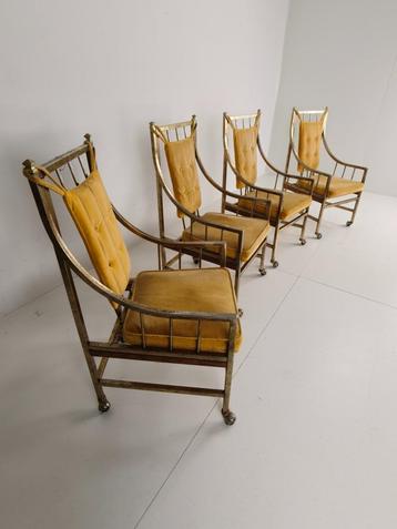 Unieke Set van Mid-Century Eet- en Loungestoelen beschikbaar voor biedingen