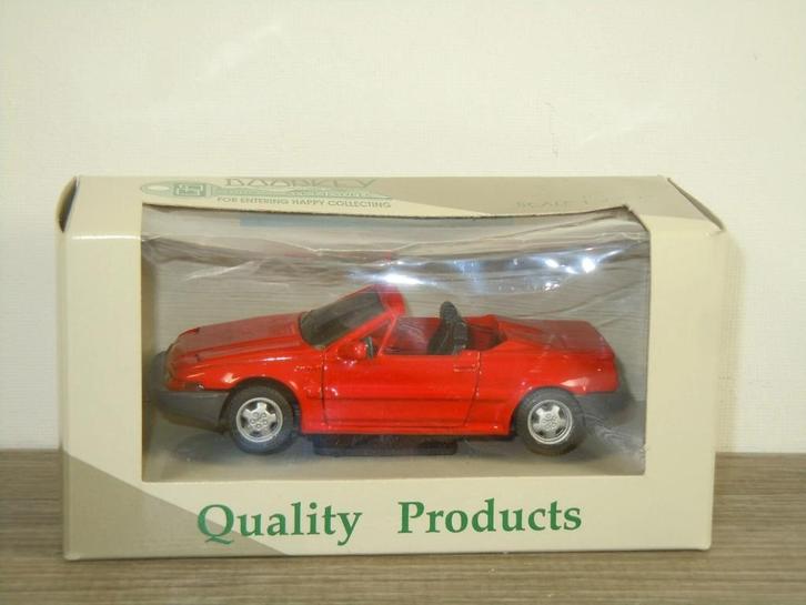 Volvo 480 Cabrio - Doorkey True Scale Models - 1:43, Hobby en Vrije tijd, Modelauto's | 1:43, Zo goed als nieuw, Auto, Overige merken