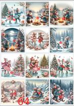 Knipvellen,,KERST,,, Ophalen of Verzenden, Nieuw, Knipvel