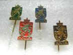 4 x  speldje KNVB, Verzamelen, Speldjes, Pins en Buttons, Ophalen of Verzenden, Zo goed als nieuw, Overige onderwerpen