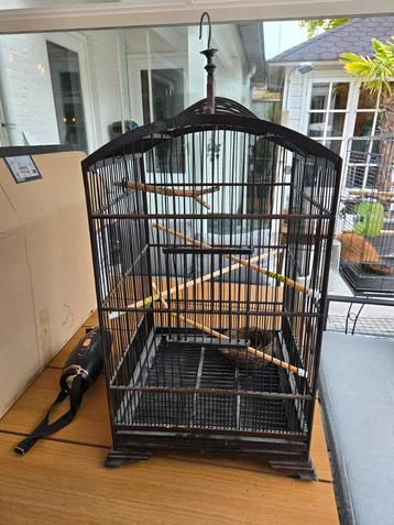 Vogelkooi uit India (hout) NIEUW  beschikbaar voor biedingen