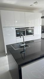 Modern keuken hoogglans wit, Ophalen, Gebruikt, Wit