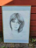 Litho Paul Citroen portret van zijn dochter Paulien Citroen., Antiek en Kunst, Kunst | Litho's en Zeefdrukken, Ophalen