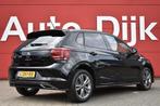 Volkswagen Polo 1.0 TSI R-Line Edition DSG | Carplay | Adapt, Stof, Gebruikt, Met garantie (alle), 1096 kg