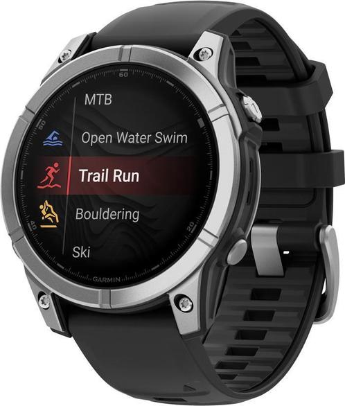 Garmin Fenix E Grijs 47mm (010-03025-00) Nieuw & Garantie!, Sieraden, Tassen en Uiterlijk, Sporthorloges, Nieuw, Android, Ophalen of Verzenden