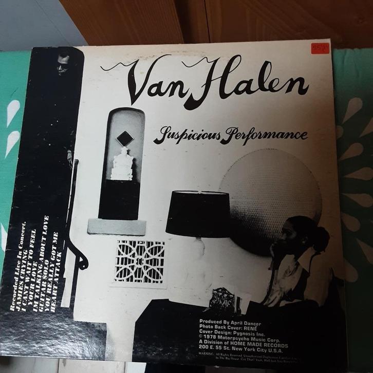 Partijtje rock lp's, Cd's en Dvd's, Vinyl | Rock, Gebruikt, Poprock, 12 inch, Ophalen of Verzenden