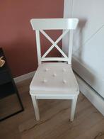 Ingolf stoel van Ikea, 1x, Gebruikt, Ophalen of Verzenden, Wit, Eén