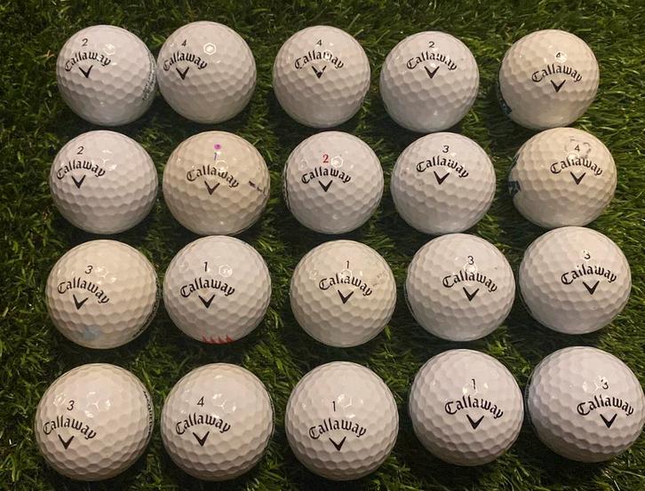 CALLAWAY WARBIRD PREMIUM GOLFBALLEN  - 40 STUKS, Sport en Fitness, Golf, Zo goed als nieuw, Bal(len), Callaway, Ophalen