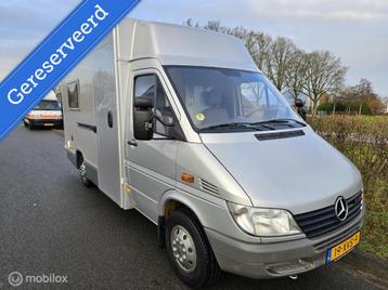 Mercedes 308 CDI Camper 2002☆Automaat, camera, zonnepaneel beschikbaar voor biedingen