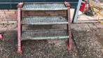 Stalen trap, Doe-het-zelf en Verbouw, Ladders en Trappen, Ophalen, Gebruikt, 2 tot 4 meter