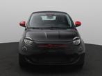 Fiat 500e RED 24 kWh | STOELVERWARMING | NAVI | CARPLAY | PD, Auto's, 12 maanden, Stof, 95 pk, Zwart
