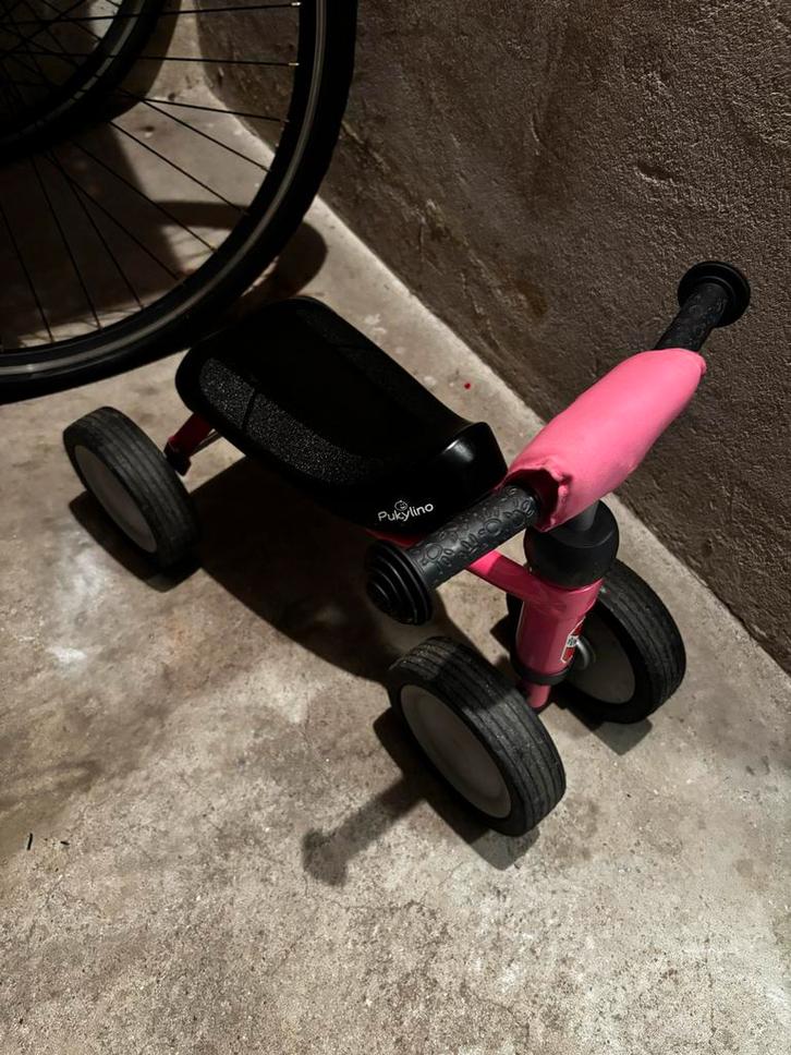 Puky Lino loopfietsje - Roze, Kinderen en Baby's, Speelgoed | Buiten | Voertuigen en Loopfietsen, Gebruikt, Loopfiets, Ophalen