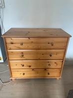 Ladekastje/ commode vintage hout, Huis en Inrichting, Kasten | Dressoirs, Ophalen, Gebruikt, 25 tot 50 cm, 50 tot 100 cm