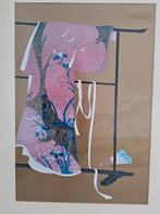 Haruyo Morita kleurenzeefdruk "Kimono" afmetingen 70x95, Ophalen