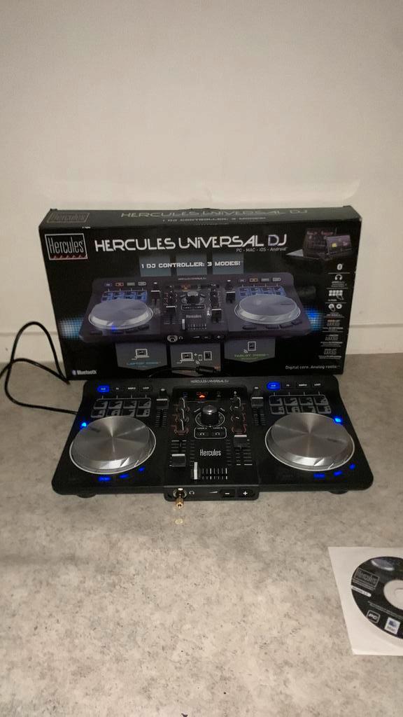 Hercules Universal DJ Set, Muziek en Instrumenten, Dj-sets en Draaitafels, Zo goed als nieuw, Dj-set, Overige merken, Ophalen