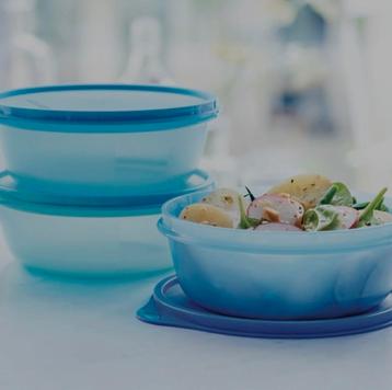 TUPPERWARE Ruimtekommen 630 ml -bewaren-koelkast-onderweg beschikbaar voor biedingen