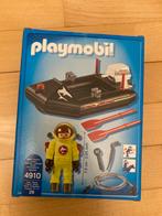 Playmobil boot met duiker, Ophalen of Verzenden, Zo goed als nieuw