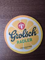 Grolsch export bierviltje, Verzamelen, Ophalen of Verzenden, Zo goed als nieuw, Viltje(s), Grolsch