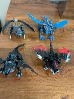 Speelgoed draken 4 stuks, Verzamelen, Transformers, G1, Ophalen of Verzenden, Zo goed als nieuw