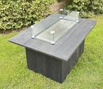 Steigerhout vuurtafel 120x90x58 voor veranda, Ophalen of Verzenden, Nieuw