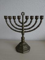 menorah kandelaar brons, Ophalen of Verzenden, Koper of Brons
