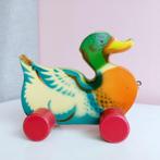 vintage Trekeend, Kinderen en Baby's, Ophalen of Verzenden, Zo goed als nieuw, Duw- of Trekspeelgoed