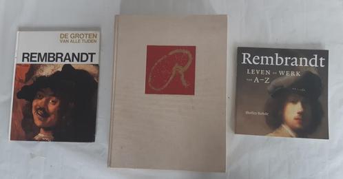 Verzameling kunstboeken van Rembrandt van Rijn, Boeken, Kunst en Cultuur | Beeldend, Gelezen, Schilder- en Tekenkunst, Verzenden