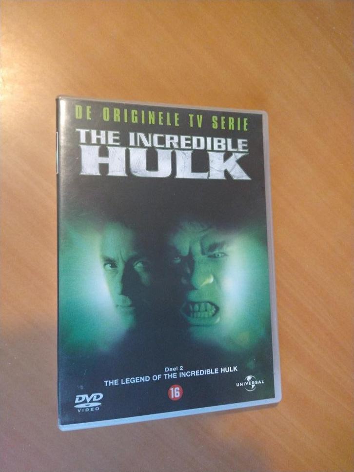 DVD The Incredible Hulk. De originele tv serie. Deel 2, Cd's en Dvd's, Dvd's | Tv en Series, Zo goed als nieuw, Alle leeftijden