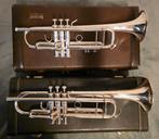 Bach Stradivarius en Yamaha Xeno., Muziek en Instrumenten, Blaasinstrumenten | Trompetten, Ophalen, Gebruikt, Bes-trompet, Met koffer