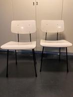 Gispen André Cordemeyer eetkamerstoelen samen voor…, Huis en Inrichting, Stoelen, Ophalen, Zo goed als nieuw, Wit, Twee