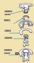 Z6851 Zodiac pakking-ring voor afsluitdop Z60052. € 3,95, Watersport en Boten, Ophalen of Verzenden, Nieuw, Overige typen