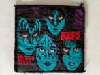 Kiss British Tour vintage glamrock rock muziek patch USED, Ophalen of Verzenden, Gebruikt, Kleding