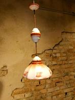 trek hanglamp met katrol, Antiek en Kunst, Curiosa en Brocante, Ophalen of Verzenden