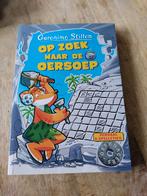 Geronimo Stilton - Op zoek naar de Oersoep, Ophalen of Verzenden, Zo goed als nieuw, Geronimo Stilton, Fictie algemeen