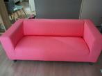 Ikea Klippan bank met roze hoes, Huis en Inrichting, Ophalen