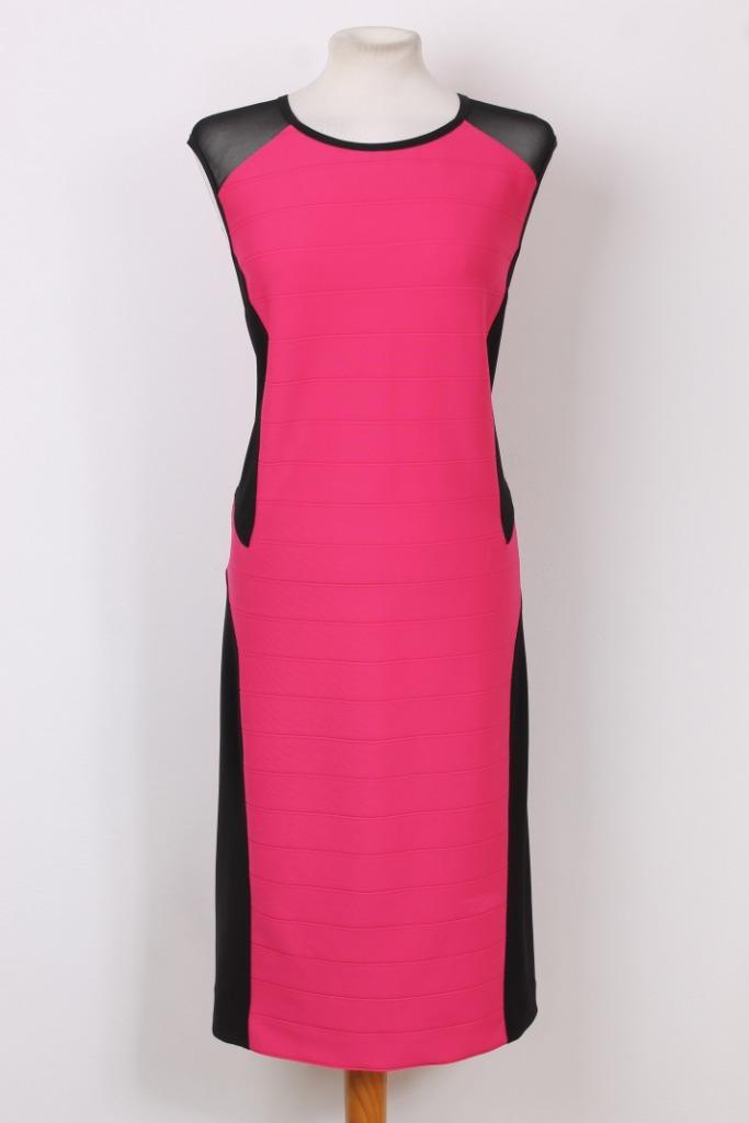 Jurk van Joseph Ribkoff maat 44, Kleding | Dames, Jurken, Zo goed als nieuw, Maat 42/44 (L), Roze, Knielengte, Verzenden