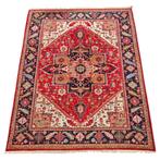 Handgeknoopt Heriz tapijt medall uit India wol 270x350cm, Ophalen, Gebruikt, ., 200 cm of meer