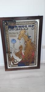 Grote spiegel Chanel No 5, Antiek en Kunst, Ophalen, Rechthoekig